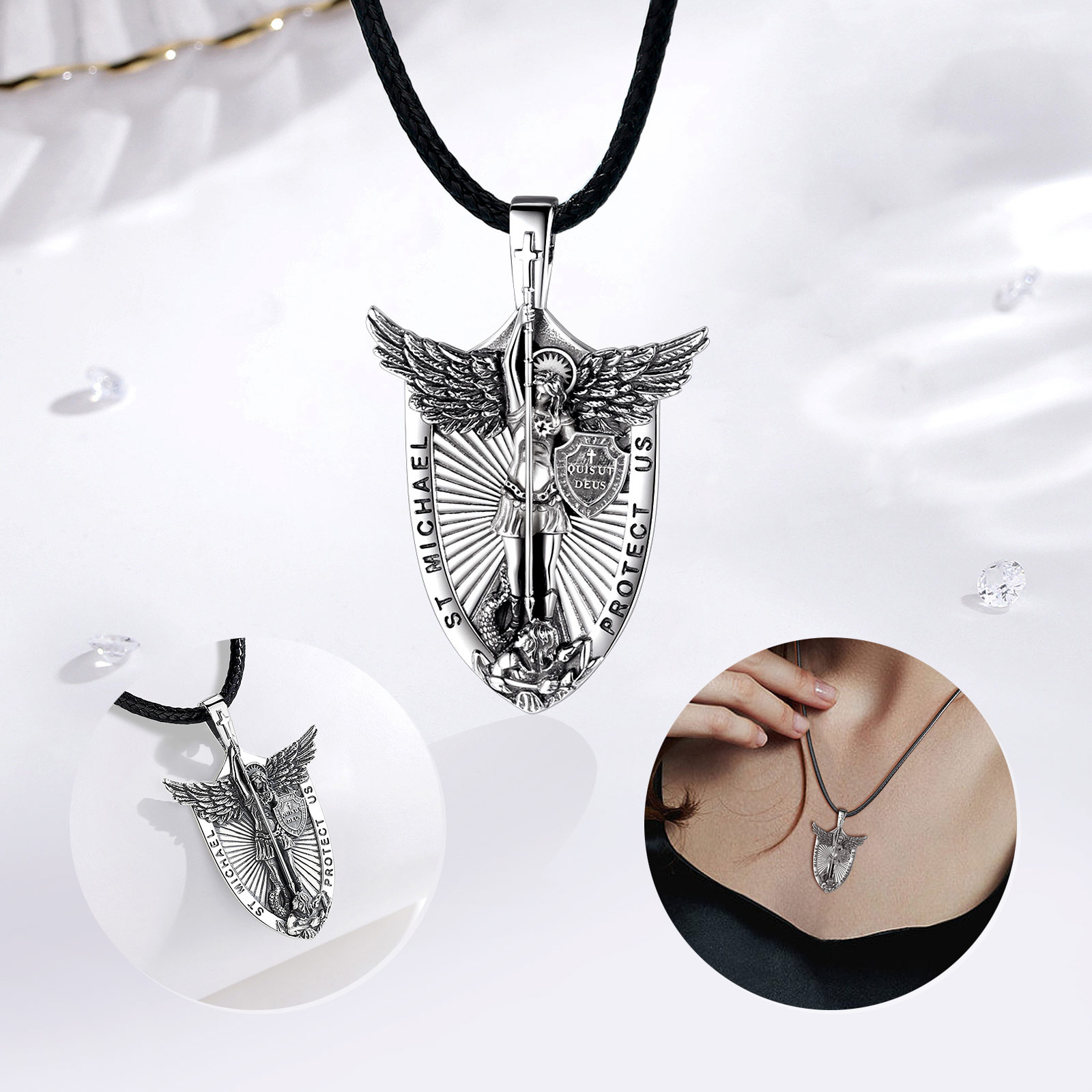 Eudora 925 Sterling Silver St. - 925 Sterling Silver Chain Necklace Men 评论和价格