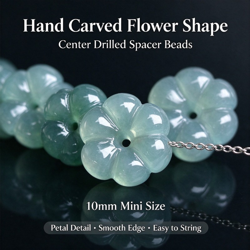10PC Hand Carved Natural Burma - Earrings 评论和价格