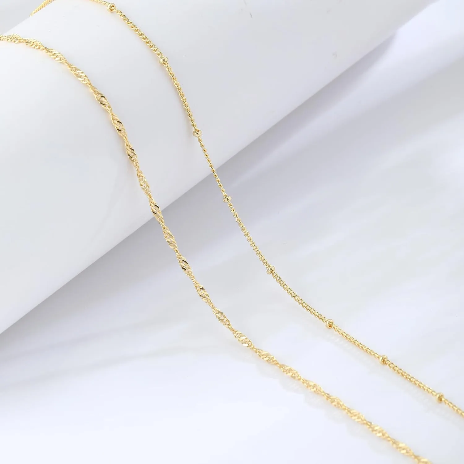 14k Gold Plated 26-33Inch Adju - Body Jewelry 评论和价格